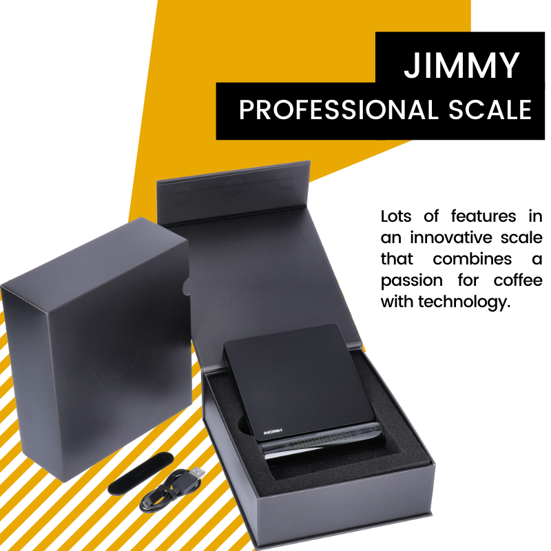 HIROIA JIMMY Detachable Smart Coffee Scale for Espresso and Pour