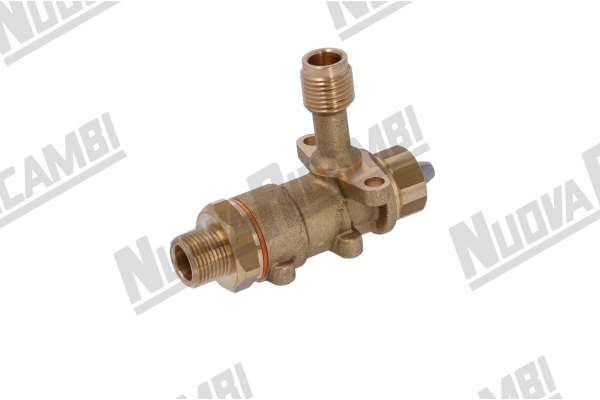 STEAM/WATER VALVE ASSEMBLY - CONNECTION3/8-3/8 - SACOME CONTI (XEOS/TWIN STAR)