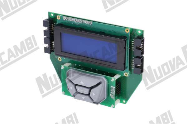 ELECTRONIC DISPLAY WITH TOUCHPAD ASTORIA CMA P4Y - 130x100mm