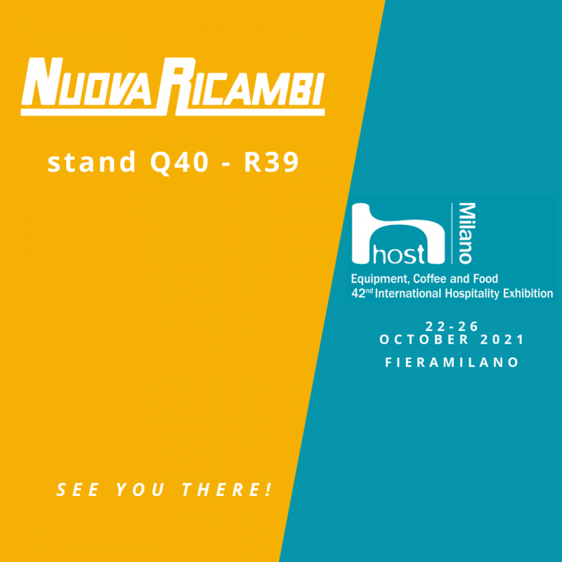 Nuova Ricambi is gearing up for Host. We look forward to meeting all of our customers, suppliers and friends again.