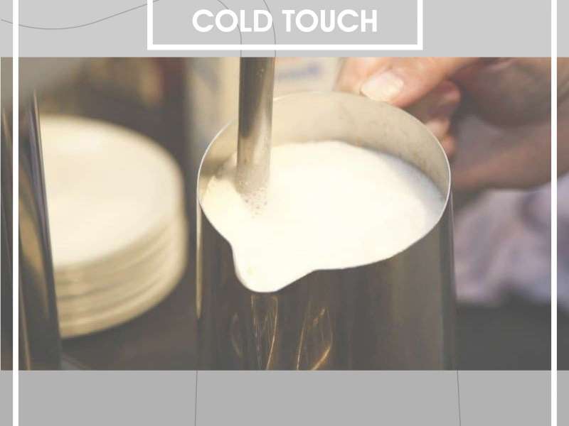 STOP BURNS BEHIND THE COUNTER: THE BIG NEWS OF COLD TOUCH.