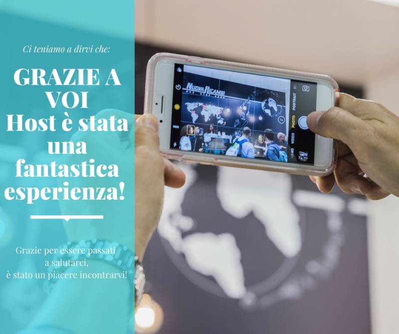 HOST 2017: Un grande successo grazie alla vostra calorosa presenza