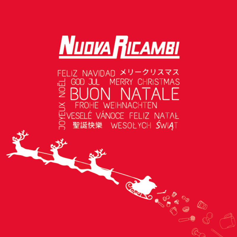Season’s greetings from the entire crew at Nuova Ricambi