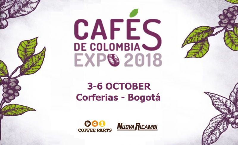Coffee Parts e Nuova Ricambi a Cafés de Colombia Expo