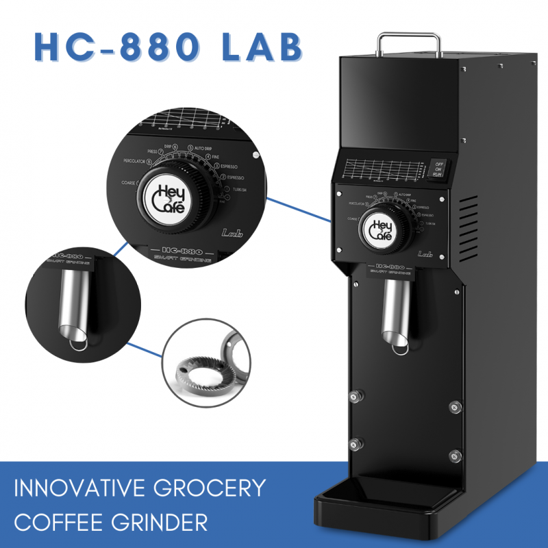 HC-880 LAB: the innovative grocery coffee grinder