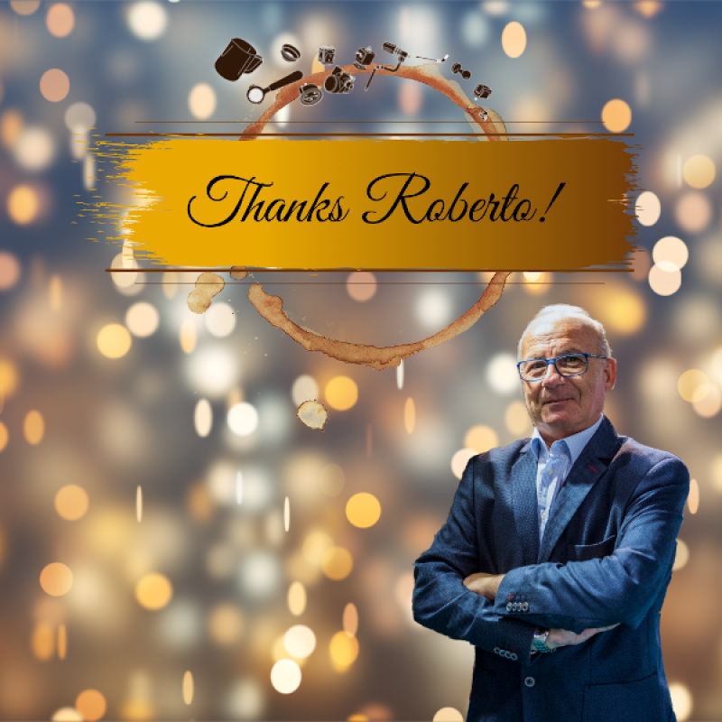 Best wishes on your retirement Roberto!
