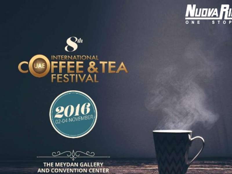 Erika Mondadori in Dubai for the International Coffee and Tea Festival 2016