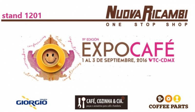 EXPO CAFE’: Nuova Ricambi in Messico ad incontrare i clienti di un interessante mercato in espansione