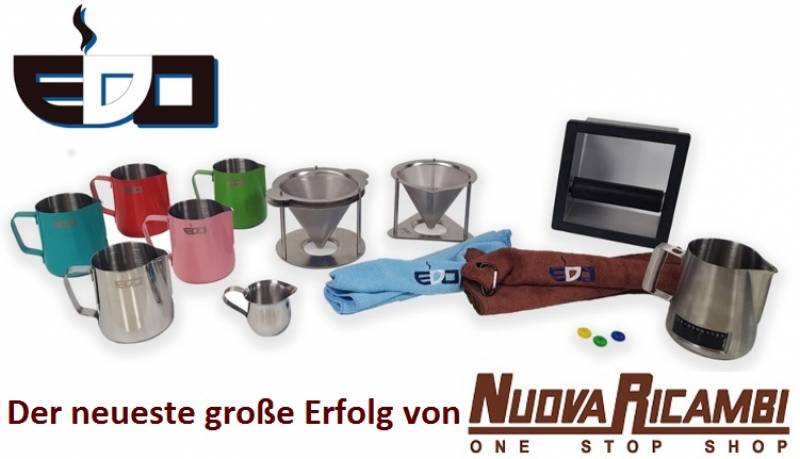 Die Coffee Tools Sammlung EDO Barista: der neueste große Erfolg von Nuova Ricambi