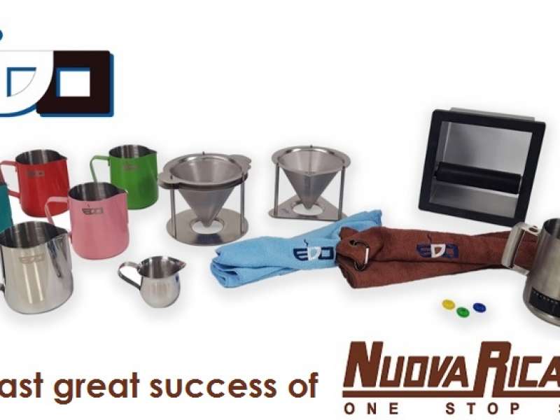 Coffee Tools branded EDO: the new success of Nuova Ricambi