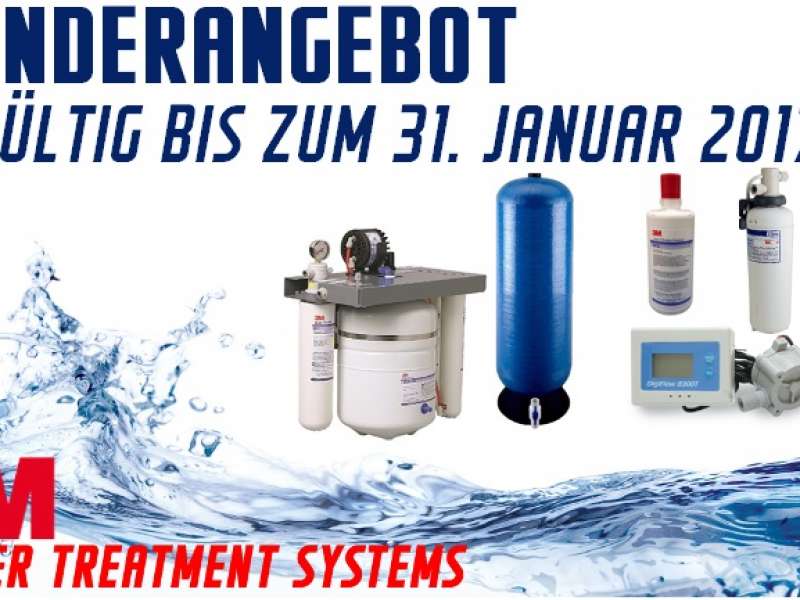Water treatment systems: a special offer not to be missed!