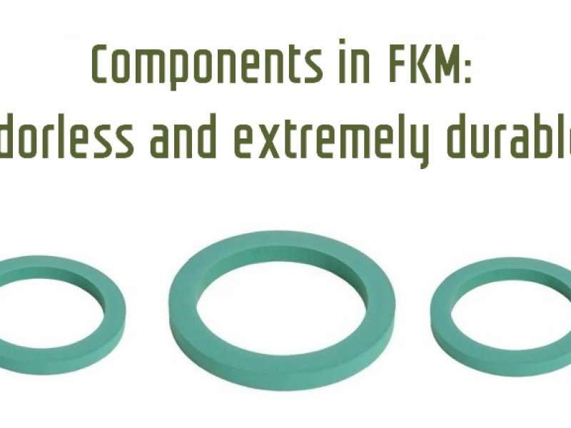 FKM: the rubber chosen by Nuova Ricambi for its durability and odorless