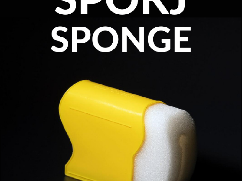 Spokj Sponge to support the barista