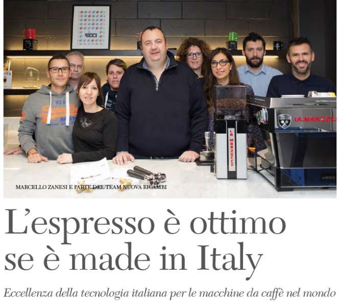 Eccellenza della tecnologia italiana per le macchine da caffè nel mondo