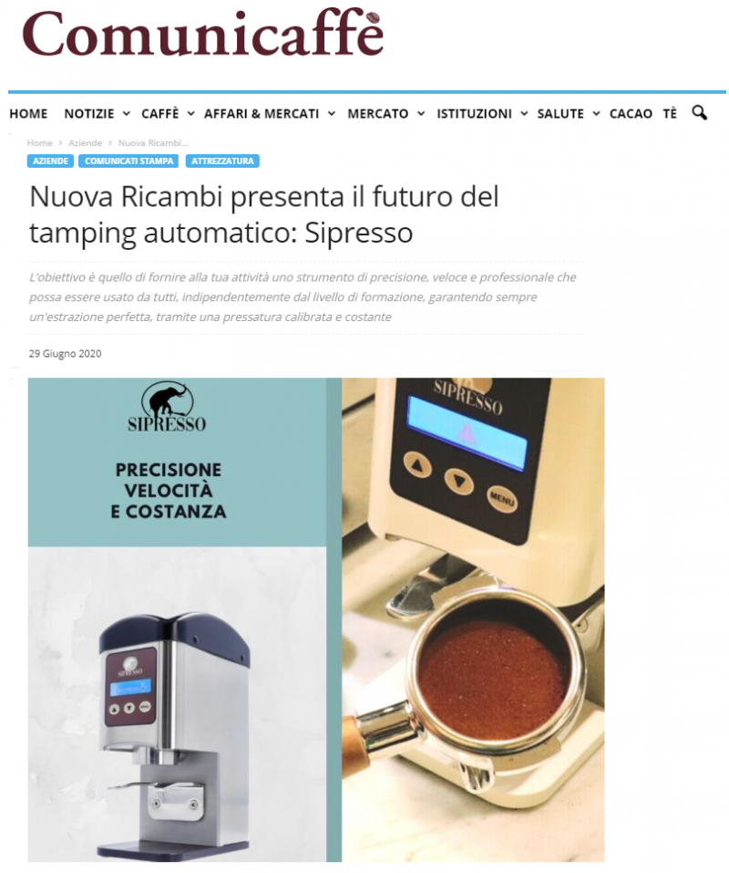 Nuova Ricambi presenta il futuro del tamping automatico: Sipresso