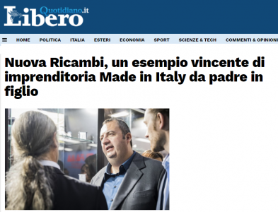 Nuova Ricambi, un esempio vincente di imprenditoria Made in Italy da padre in figlio