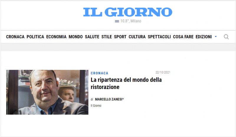La ripartenza del mondo della ristorazione