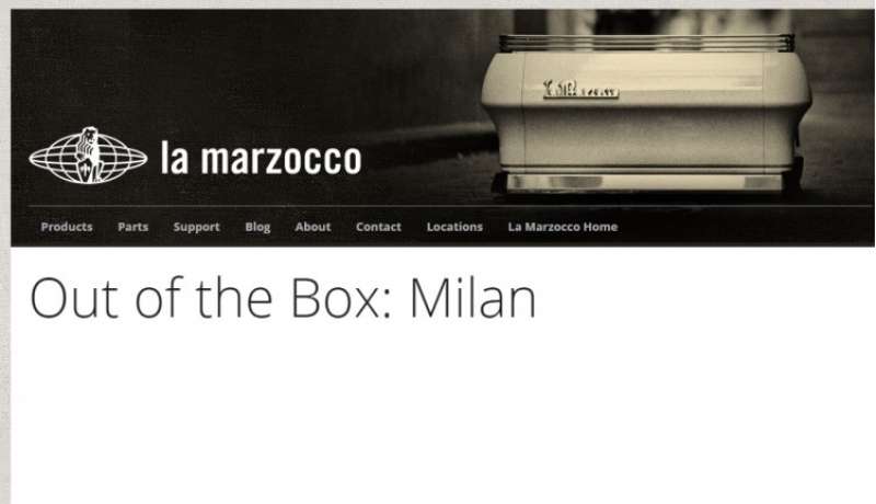 La Marzocco: out of the box 2011