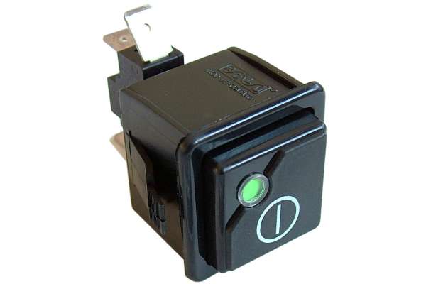 DEVIATORE UNIPOLARE NERO LINEA