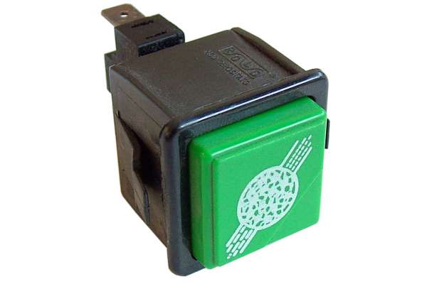 GREEN UNIPOLAR PUSH BUTTON