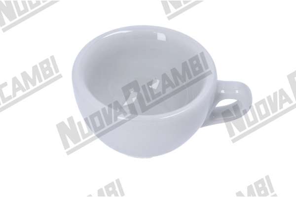 ISCHIA WHITE PORCELAIN COFFEE CUP ( 64cc )
