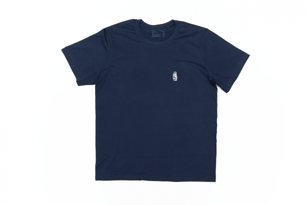 SUMMER T-SHIRT BLUE W/WHITE LOGO S