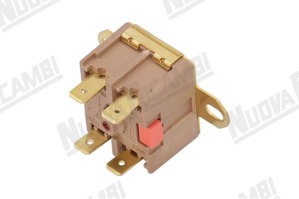 TERMOSTATO A CONTATTO BIPOLARE 130° A RIARMO MANULALE - CIME/ FIAMMA RST/ BEZZERA/ VIBIEMME