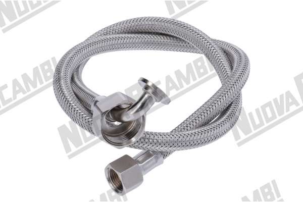 CONICAL STAINLESS STEEL HOSE 3/4Fp-3/8Fc 80cm