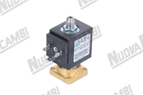 SOLENOID VALVE ODE 3VIE V24 DC 8W ORIF.Ø 1,5 RUBIN SEALING CONICAL DRAIN 1/8