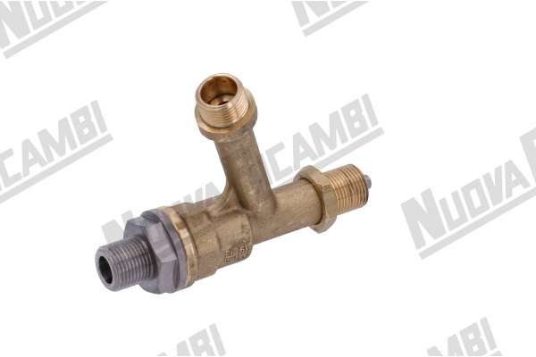 STEAM/WATER VALVE ASSEMBLY - CONNECTION3/8-3/8 - GAGGIA (GD/GE)