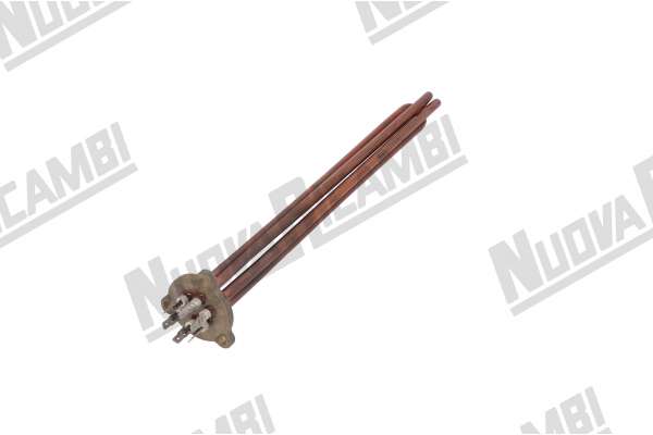 HEATING ELEMENT GR/3 - V230/400 - 5000W- 6 FASTON POLES - L. 395mm GAGGIA XD/ PAVONI/ SAECO