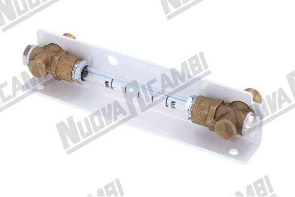 ASSIEME GRUPPO VETRO LIVELLO - ATTACCO 3/8M - 3/8M - BRASILIA