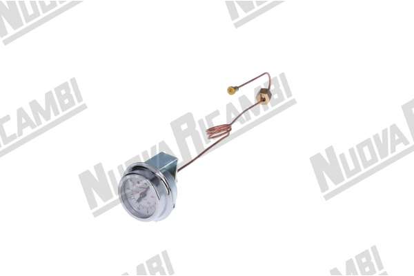 MANOMETRO 1 ESCALA 0-16 BAR CON CAPILAR- ENLACE 1/8F - CORISNA Ø 50mm - CUERPO Ø 41mm BRASILIA/VIBIEMME