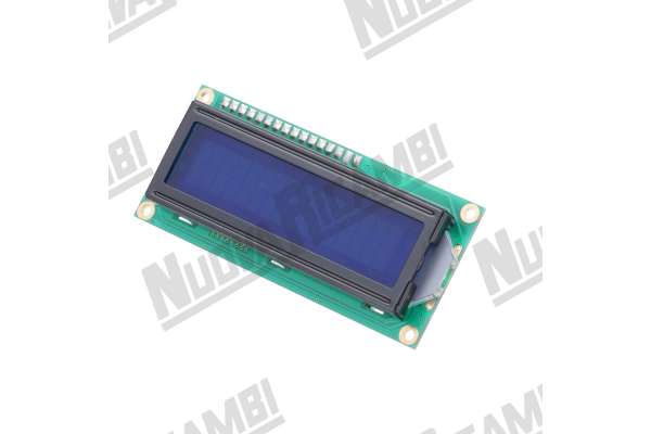DISPLAY LCD 16x2 AZZURRO
