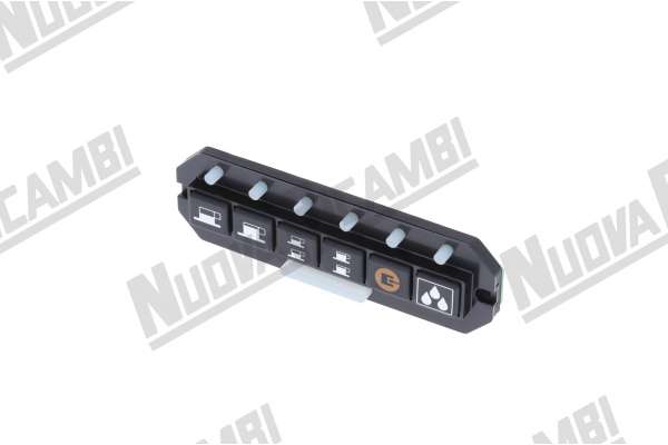TOUCH PAD 6 BUTTONS SED - 6 LED BLU - 16+6+6 PIN  SANREMO ROMA