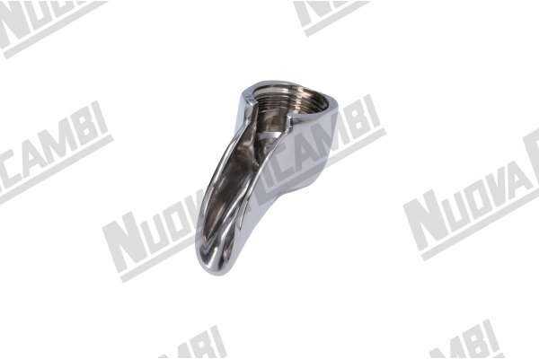 STAINLESS STEEL PORTAFILTER SPOUT - 1 CUP - G. 3/8F - OPEN AND SHORT