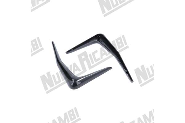 BLACK  SIDES WINDOWS PANEL SUPPORT PAIR- FAEMA E61