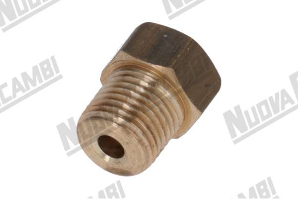 THERMOSTAT BULB HOLDER FITTING - M10x1 - HOLE Ø 3,2mm - H. 15mm - FAEMA COMPACT/ P4