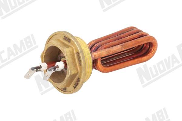 RESISTENZA V230 -  1800W - 2 POLI FASTON 90° - FILETTO  1