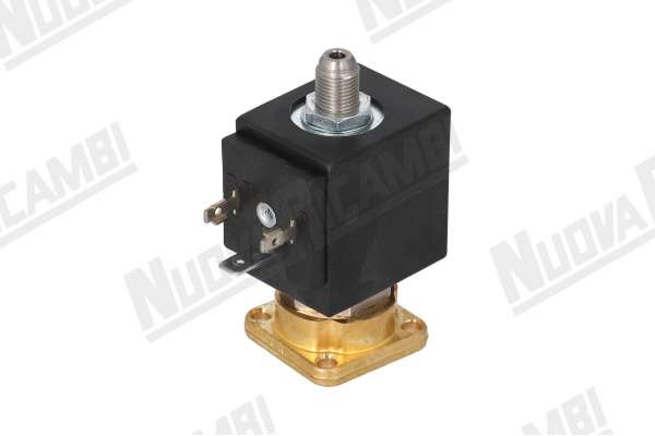ELECTROVALVULA ''GHEZ'' 3 VIAS CON PLACA - V230/240 - 50/60 - 8W - ORIF. Ø 1,5mm - JUNTA RUBÍ - DESAGUE CONICO 1/8 -
