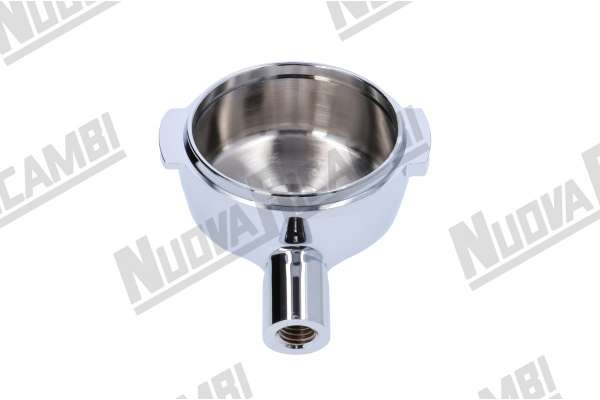 CUERPO PORTAFILTRO 15° ENLACE PERILLA M12 - ENLACE SALIDAS 3/8  BRUGNETTI/ BFC/ ECM/ELEKTRA/ LA SCALA/ SANREMO/ SV ITALIA/ WEGA