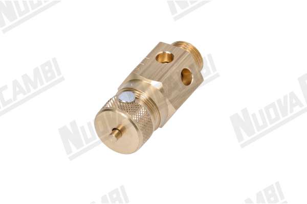 SICHERHEITSVENTIL BOILER SELBSTZERTIFIZIERT G.3/8M - 1.8 BAR - H. 60mm -