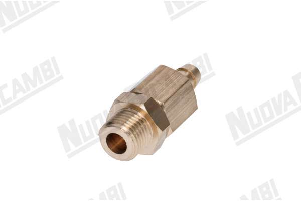 ASSIEME VALVOLA DEPRESSIONE CALDAIA  G.1/4M  CON  PORTAGOMMA  Ø 8mm