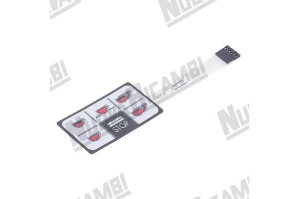 TOUCH PAD MEMBRANE 6 BUTTONS - 5 LED - 6 PIN - FAEMA DUE/ SMART A.