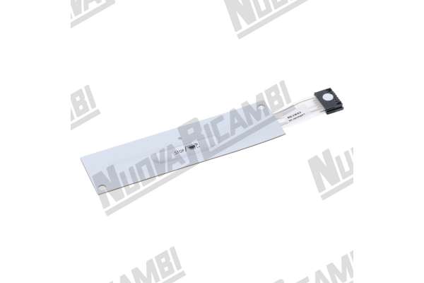 MEMBRANA BOTONERA 1 TECLA - 1 LED - 8+8PIN - CASADIO QUINDICI/ CIMBALI M27/ FAEMA E98 RE  ( 973032010 )