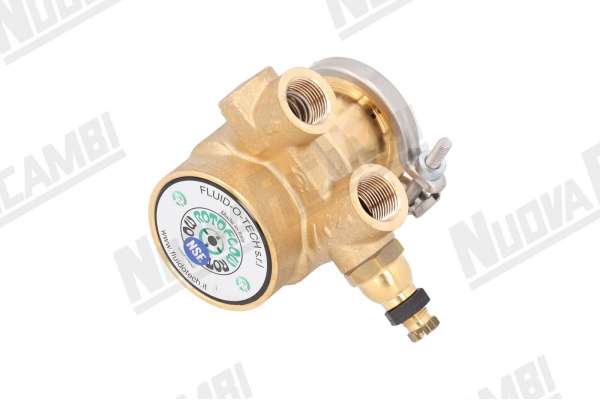 VOLUMETRISCHE PUMPE FLUID-O-TECH SCHELLENANSCHLUSS 150 Lt Lt AUSGEWOGENER BYPASS ZERTIFIKAT