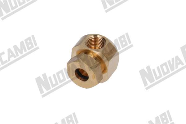 RACCORDO POMPA ULKA 90° -  G. 1/8F - Ø 6mm