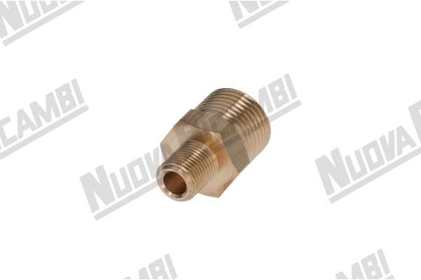 FITTING G. 1/8M - 3/8M - HEX. 17mm - 