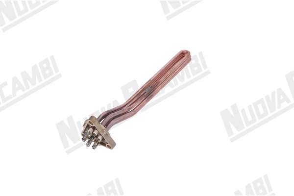 RESISTENZA GR/4 - V230/400 - 6000W - 6 POLI FASTON - L. 360mm - CON PORTASONDA  RANCILIO