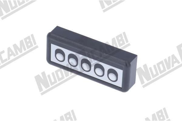 BOTONERA 5 TECLAS 5 LED FIAMMA RST/SV ITALIA 16 PIN ( 9.9.08.83G )